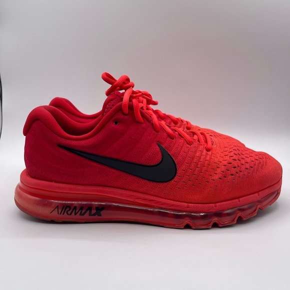 NIKE AIR MAX 2017 CRIMSON RED 849559-602 MEN'S SIZES 9.5 - Picture 1 of 9